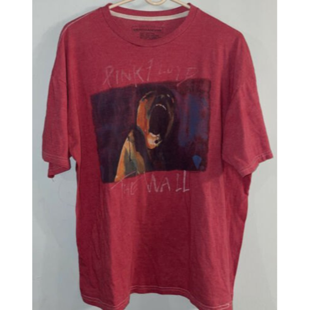 Pink Floyd The Wall T-Shirt 2010 Men's Big Logo Live Nation Music Tee SZ XL